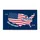 Patriotic USA Flag Map 1776-2026 - America's 250th Birthday Independence Day Doormat - 3