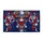 Bald Eagle Stained Glass 1776-2026 - USA 250th Anniversary Independence Day Gift for Veterans Doormat - 3