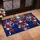 Bald Eagle Stained Glass 1776-2026 - USA 250th Anniversary Independence Day Gift for Veterans Doormat - 4