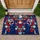 Bald Eagle Stained Glass 1776-2026 - USA 250th Anniversary Independence Day Gift for Veterans Doormat - 1