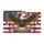 Bald Eagle American Flag 1776-2026 - USA 250th Anniversary Patriotic Freedom Decor Doormat - 3