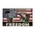 Distressed Flag Musket Rifle Memorial 1776-2026 - USA 250th Anniversary Freedom Doormat - 3