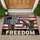 Distressed Flag Musket Rifle Memorial 1776-2026 - USA 250th Anniversary Freedom Doormat - 1