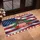 Bald Eagle American Flag 1776-2026 Shield - USA 250th Anniversary Independence Day Doormat - 4