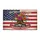 Weathered Boots Floral Flag 1776-2026 - USA 250 Years of Freedom Independence Anniversary Doormat - 3