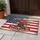 Weathered Boots Floral Flag 1776-2026 - USA 250 Years of Freedom Independence Anniversary Doormat - 5