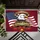 Bald Eagle American Flag 250th Anniversary 1776-2026 United We Stand Doormat - 6