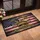Statue of Liberty Emblem Distressed American Flag 1776-2026 USA 250th Anniversary Doormat - 4
