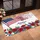 Waving American Flag "America" 1776-2026 Floral - USA 250th Anniversary Patriotic Design Doormat - 4