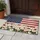 Distressed American Flag Daisies 1776-2026 - USA 250th Anniversary Independence Day Doormat - 5