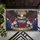 Bald Eagle American Flag 1776-2026 - USA 250th Anniversary Patriotic Floral Art Doormat - 6