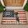 Statue of Liberty Torch Distressed American Flag 1776-2026 - USA 250th Anniversary Patriotic Doormat - 1