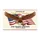 Bald Eagle American Flag 1776-2026 - Founded On Faith & Freedom USA 250th Anniversary Doormat - 3
