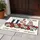 Distressed USA 250th Anniversary 1776-2026 - Floral Daisies Garland Faith Freedom Doormat - 5
