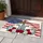 Cross American Flag 'One Nation Under God' Floral Wreath - USA 250th Anniversary 1776-2026 Doormat - 5
