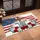 Cross American Flag 'One Nation Under God' Floral Wreath - USA 250th Anniversary 1776-2026 Doormat - 4