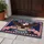 Bald Eagle American Flag 1776-2026 - USA 250 Years Freedom Patriotic Independence Day Doormat - 5