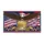 Bald Eagle American Flag 1776-2026 - USA 250th Anniversary Patriotic Fireworks Doormat - 3
