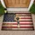 Patriotic Distressed Flag We the People Liberty Torch 250th Anniversary 1776-2026 Doormat - 1
