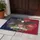 Bald Eagle American Flag 1776-2026 - USA 250th Anniversary United We Stand Fireworks Doormat - 5