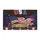 Bald Eagle American Flag Fireworks 1776-2026 - USA 250th Anniversary Commemoration Doormat - 3