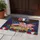 Bald Eagle American Flag Fireworks 1776-2026 - USA 250th Anniversary Commemoration Doormat - 5