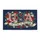 USA Flag Stripes Stars Floral Patriotic 250 Years of Freedom 1776-2026 Independence Day Doormat - 3