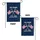 Betsy Ross & 50-Star American Flags - USA 250 Years (1776-2026) Anniversary Heritage Garden Flag - 4
