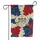 USA Patriotic Rose Wreath 250 Years of America 1776-2026 - Independence Day Garden Flag - 3