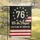We The People Distressed Flag 1776 Stars - USA 250 Years of America Celebration Garden Flag - 5
