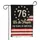 We The People Distressed Flag 1776 Stars - USA 250 Years of America Celebration Garden Flag - 3