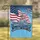 US Navy Destroyer American Flag Fighter Jets - 250th Anniversary 1776-2026 Military Gift Garden Flag - 1