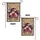 Roses Peonies Hydrangeas Flag 1776-2026 - USA 250th Anniversary Years of Freedom Garden Flag - 4