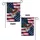 Bald Eagle American Flag 1776-2026 - USA 250th Anniversary Patriotic Independence Day Garden Flag - 4