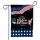 USA Map Flag 1776-2026 - America's 250th Birthday Independence Day Patriotic Design Garden Flag - 3