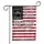 Distressed American Flag Liberty Bell We The People 250th Anniversary 1776-2026 Garden Flag - 3