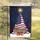 American Flag Christmas Tree 250th Anniversary 1776-2026 Patriotic Holiday Decor Garden Flag - 5