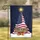 American Flag Christmas Tree 250th Anniversary 1776-2026 Patriotic Holiday Decor Garden Flag - 1