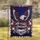 Bald Eagle American Flag Stained Glass 1776-2026 - USA 250th Anniversary Freedom Art Garden Flag - 1