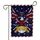 Bald Eagle American Flag Stained Glass 1776-2026 - USA 250th Anniversary Patriotic Gift Garden Flag - 3