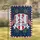 Patriotic Shield 250th Anniversary 1776-2026 USA Flag Fireworks Gold Stars Garden Flag - 1