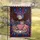 Bald Eagle American Flag Stained Glass 1776-2026 - USA 250th Anniversary Independence Day Garden Flag - 5