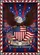 Bald Eagle American Flag Stained Glass 1776-2026 - USA 250th Anniversary Independence Day Garden Flag - 6