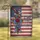 Bald Eagle American Flag Cross 1776-2026 - USA 250 Years of Freedom Anniversary Gift for Veterans Garden Flag - 1