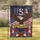 Bald Eagle American Flag USA 250th Anniversary 1776-2026 Patriotic Celebration Gift Garden Flag - 1