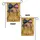 Golden Bell Statue of Liberty American Flag Patriotic Bow 1776-2026 250th Anniversary Garden Flag - 4