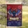 Stained Glass Bat American Flag 1776-2026 - USA 250th Anniversary Patriotic Emblem Garden Flag - 5