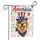 Golden Retriever Uncle Sam Dog Patriotic Flag Sunglasses America 250th Anniversary 1776-2026 Garden Flag - 3