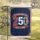 Patriotic 250th Anniversary 1776-2026 Emblem - Gold Stars & Striped Filigree Border Art Garden Flag - 5