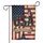 Floral USA Flag 250th Anniversary (1776-2026) - Liberty & Freedom Patriot Design Garden Flag - 3